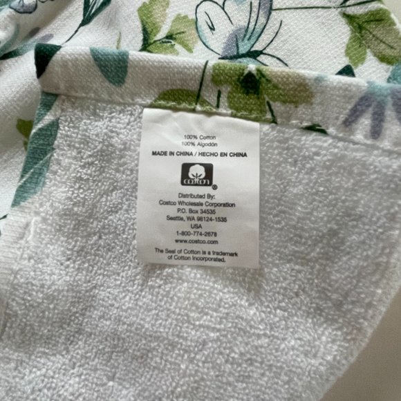 Tea Towel Pot Holder Set, Crochet Hanging Dish Towel, Crochet Pot Holders - Picture 7 of 12